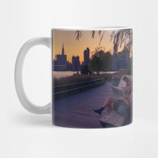 Long Island City Sunset NYC Mug